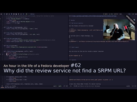 An hour in the life of a Fedora developer #62 | Actually only 20 minutes