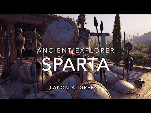 Exploring Sparta - Ancient Greek Ambiance - Assassin's Creed Odyssey