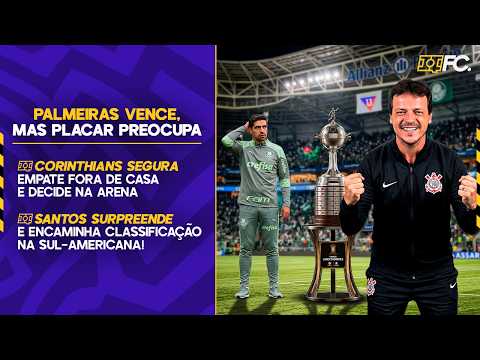 PALMEIRAS VENCE, MAS PREOCUPA? CORINTHIANS ARRANCA EMPATE; SANTOS SURPREENDE O GALO – Quebrada FC