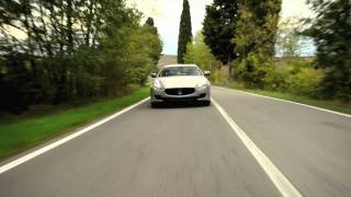Maserati Quattroporte's premium surround audio system by Bowers & Wilkins