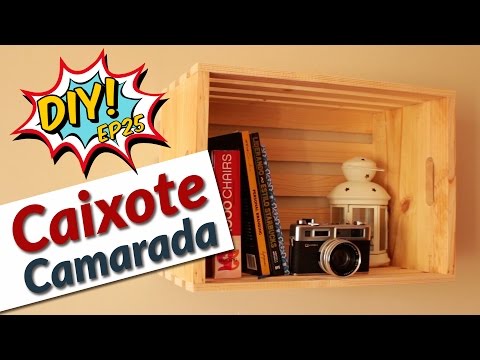 COMO FAZER CAIXOTE DE FEIRA DE PINUS