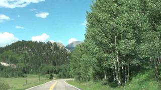 preview picture of video 'Colorado Hwy 12: Highway of Legends - 5 (past Monument Lake)'