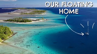 Our first South Pacific Atoll - Sailing Tuamotus 🏝️