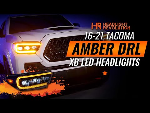 The Best Tacoma Headlights Just Got Better! New Amber DRL Morimoto Headlights for the 16+ Tacoma