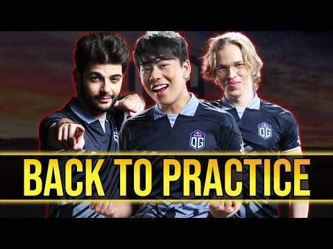 OG back to practice - Ceb vs Topson & Ana DOTA 2
