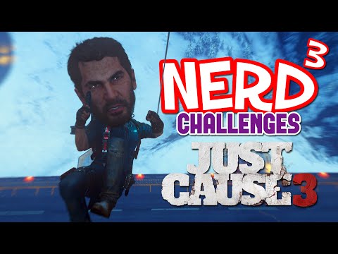 Nerd³ Challenges... Just Cause 3 – Bloaty Head!