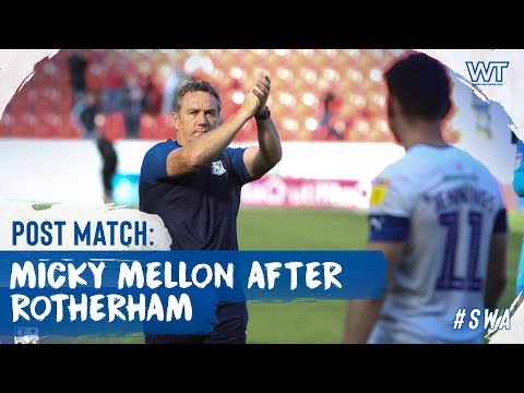 Post Match | Micky Mellon (Rotherham United)