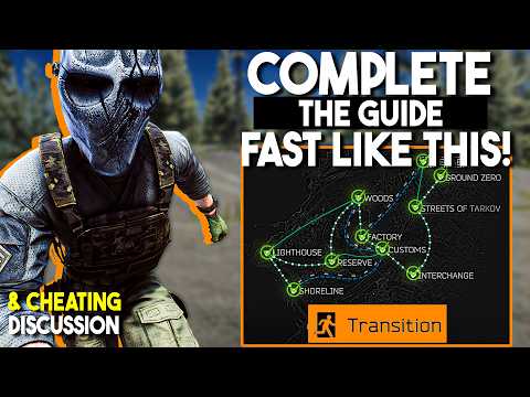 How I Beat 'The Guide' FAST Using Tarkov’s Transit System (No Deaths!) + Cheating Discussion