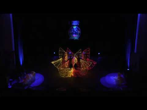 Desert Rose - AMAR bellydance group Žilina, led Isis wings, Fantázia orientu 2017