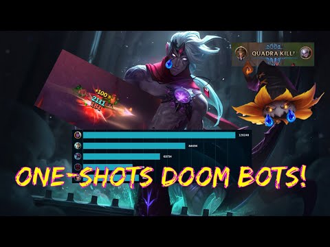 AP Varus deals TONS OF DAMAGE | DOOM BOTS VEIGAR'S DOOM!