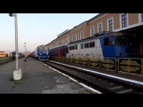 IR 346 "Dacia" Bucuresti Nord-Wien Westbf. bei der Abfahrt in Sibiu