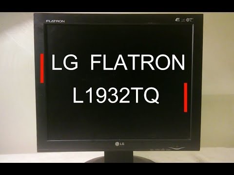 LG Flatron L1932TQ Repair.