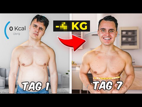 1 WOCHE JEDE KALORIE TRACKEN - So viel habe ich abgenommen 😮 I Selbstexperiment