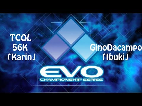 Best moments of SFV EVO 2019 - Day1 Pools |  TCOL 56K (Karin) VS GinoDacampo (Ibuki)