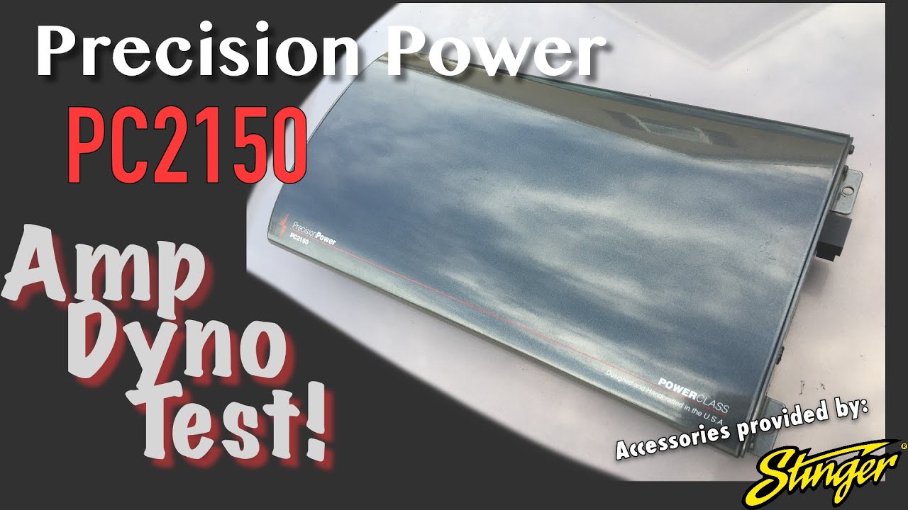 1997 Precision Power PC2150 Amp Dyno Test