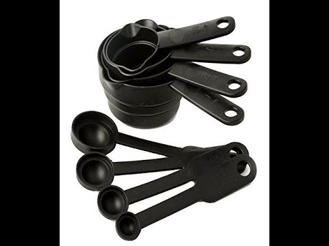 8 piece measuring cup and spoon set - multi purpose kitchen ...