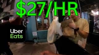 Delivering Food In Manhattan With Uber Eats