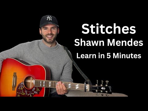 Stitches – Easy Guitar Tutorial for Beginners | Shawn Mendes