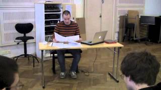 Juho Laitinen talks about Feldman's Patterns in a Chromatic Field