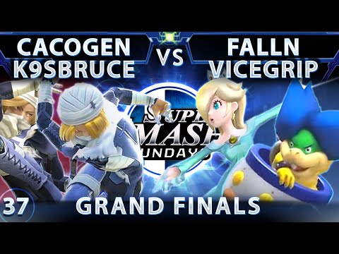 SSS 37 - Cacogen & K9sbruce (Red) Vs. falln & ViceGrip (Blue) SSB4 Grand Finals - Smash Wii U