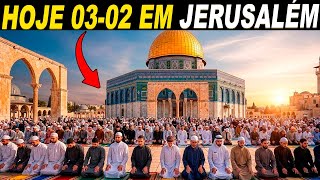 SE CUMPRIU HOJE EM JERUSALÉM A PROFECIA QUE CHOCOU O MUNDO