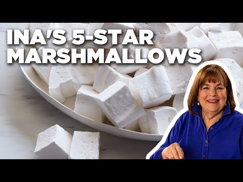 Ina Garten's 5-Star Homemade Marshmallows | Barefoot Contessa | Food Network