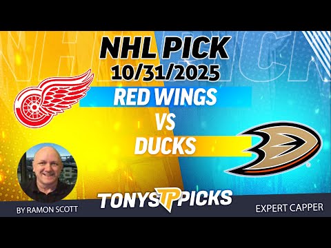 Red Wings vs. Ducks NHL Betting Odds & Picks, 10/31/25 | Night Moves Show