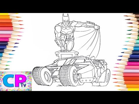 Batman and Batmobile Coloring Pages/Janji - Together (Feat. Vivien) [NCS Release]