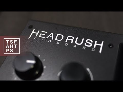 Headrush Gigboard into an Amp