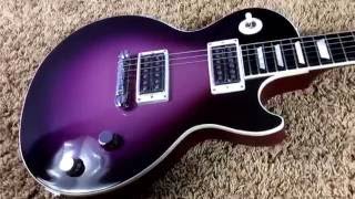 Video thumbnail for Trogly's Guitars: 2007 Gibson Les Paul Goddess Violetburst Purple by The Trogly's Guitar Show