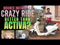 Bounce Infinity E1 Electric Scooter Test Ride - EV Bro Reviews