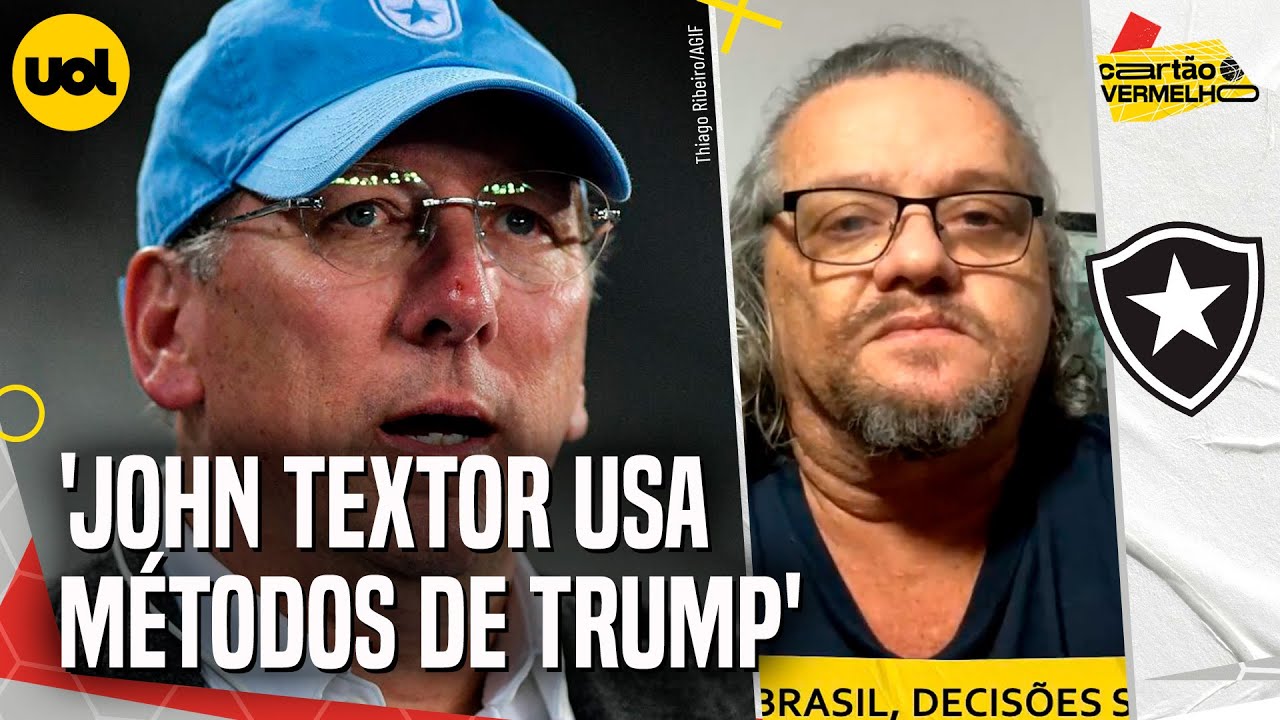 JOHN TEXTOR É APOIADOR DE TRUMP E USA OS MÉTODOS DELE: HISTÓRIAS INACREDITÁVEIS, DIZ LÚCIO DE CASTRO