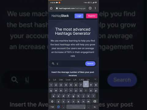 How to find  hashtag for Instagram Reels & Post ? (https://hashtagstack.com)