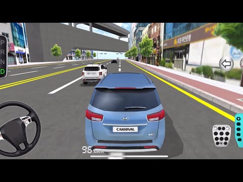 New Blue Kia Carnival For Parking - 3d Driving Class android game play || Car Game #gameplay #cargam