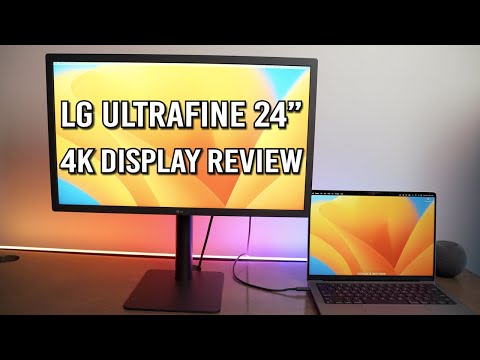 LG 24" Ultrafine 4K Display 24MD4KL-B Review: Excellent UHD Thunderbolt Display for MacBooks & iPads