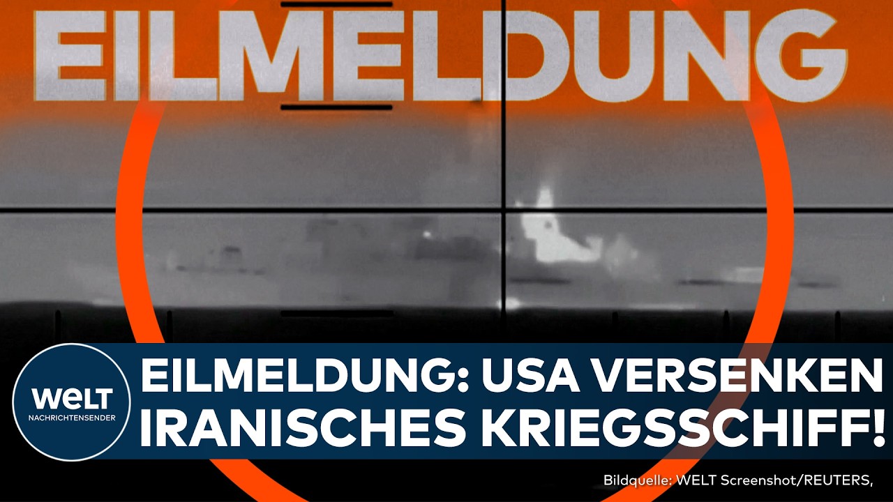 EILMELDUNG: US Army versenkt iranisches Kriegsschiff vor Sri Lanka! Video zeigt Torpedo-Angriff!