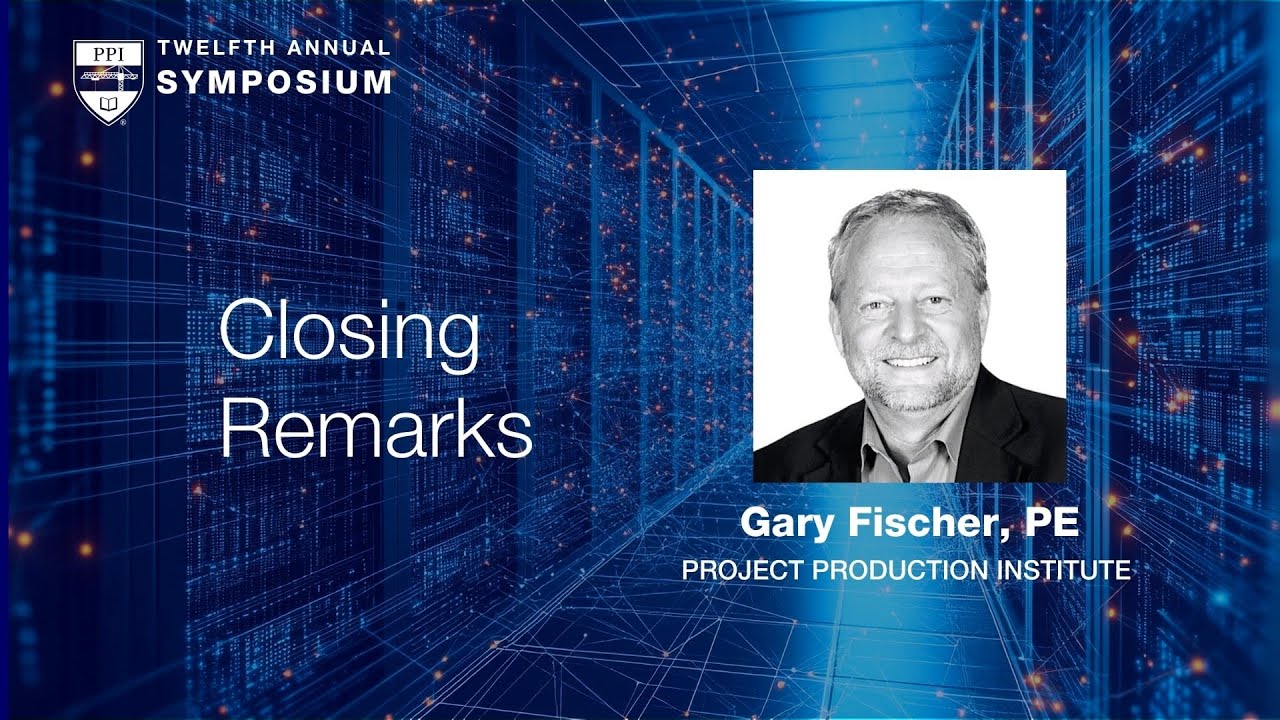 12th Annual PPI Symposium Closing Remarks