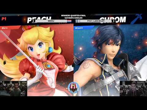 Valhalla III - Meru (Peach) Vs. PHZ | Lancelot (Chrom) - Winners Quarters - Ultimate Singles