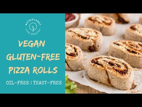 Gluten-Free Vegan Pizza Rolls [Yeast-Free]