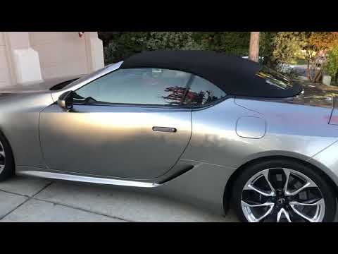 2021 Lexus LC 500 Convertible this week!