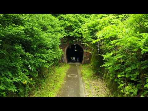 【空撮動画】2017/06/26 上越市 久比岐自転車道