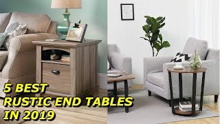 Best Rustic End Tables