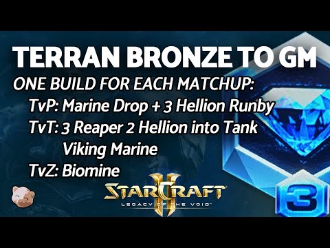 StarCraft 2: Learn a Different Terran Bio Build for Each Matchup | PART 5 Bronze to GM Series (B2GM)