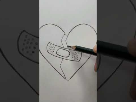 Broken heart 💔 Drawing