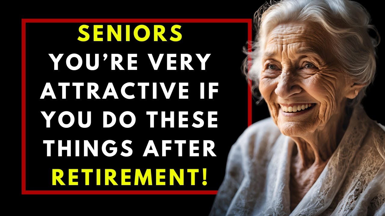 You are very attractive if you are 65-80 years old and still do these 8 things  #wisdom