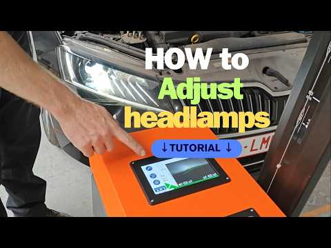 Mastering Car Headlamp Adjustment with the Luminoscope Pro
