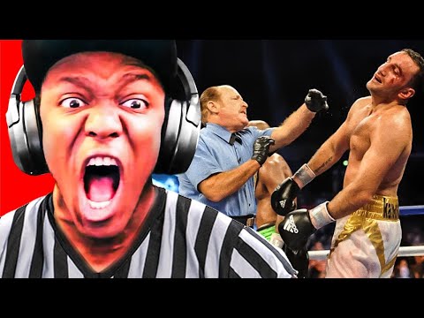 When Referees Lose Their Cool