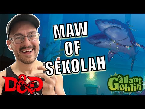 D&D The Maw of Sekolah - Seas & Shores Premium Figure Review (WizKids Icons of the Realms Mini)