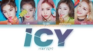 ITZY (있지) &quot;ICY&quot; (Color Coded Lyrics Eng/Rom/Han/가사)