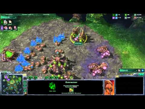 HerdULiek SC2 Cast - 1v1 ZvP EmilyZerg (Zerg) vs oromok (Protoss) Final BO3 Game 2 Starcraft 2 HD